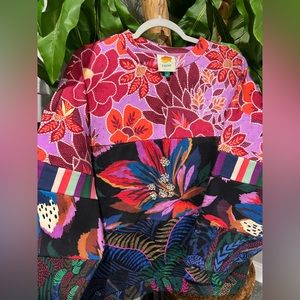 FARM RIO: Womens Lilac Mixed Prints Sweatshirt Lilac